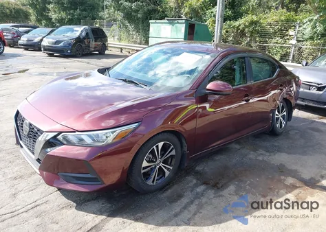 2020 Nissan Sentra Sv Xtronic Cvt z USA, uszkodzony, nr VIN 3N1AB8CV3LY274939